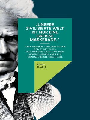 cover image of Unsere zivilisierte Welt ist nur eine große Maskerade